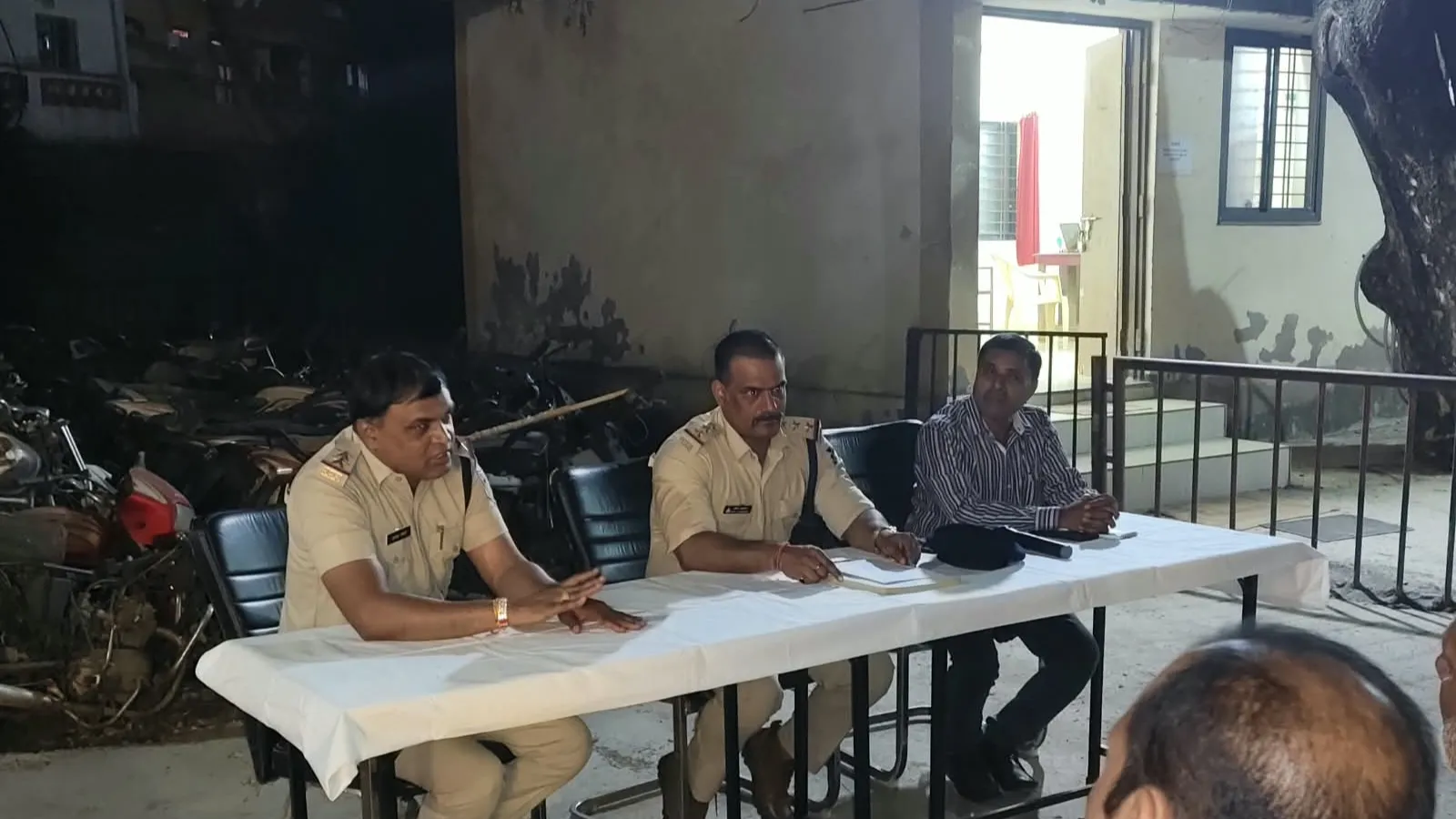नवरात्रि में आस्था के साथ सुरक्षा भी सर्वोपरि, थाना प्रभारी कपिल लक्षकार ने संभाली कमान